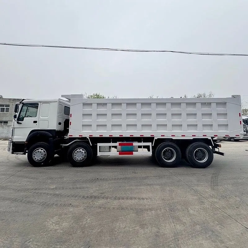 HOWO N7 used 8x4 dump truck exporter China