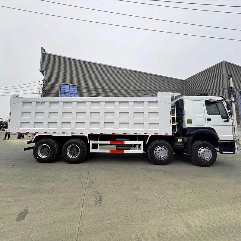 HOHAN used 8x4 dump truck heavy duty tipper