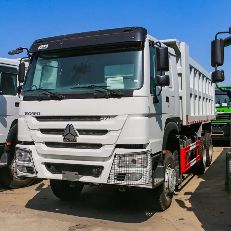 Used HOWO TX 6x4 dump truck 440HP MC11 engine for heavy haulage export