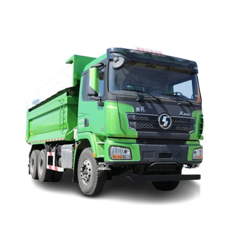 Used SHACMAN F3000 6x4 dump truck, three-axle tipper, blue cab