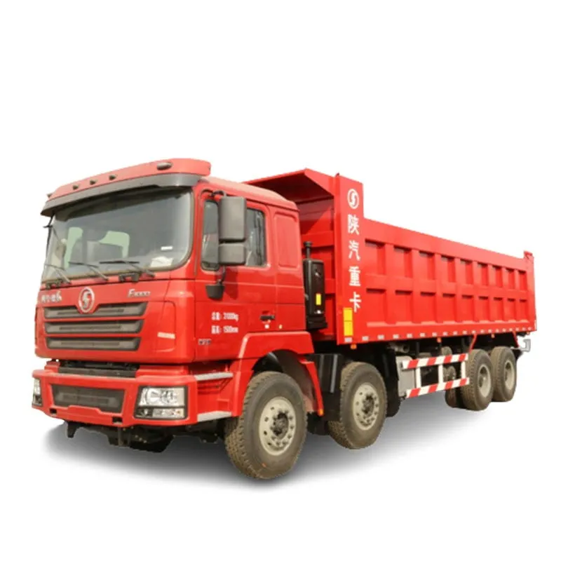 SHACMAN X3000 used 8x4 dump truck tipper for sale export