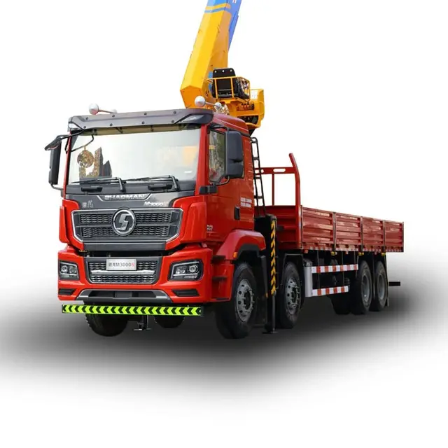 SHACMAN 8×4 boom truck for sale