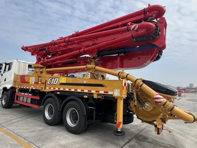 Putzmeister BSF series boom unit on Mercedes-Benz Actros chassis