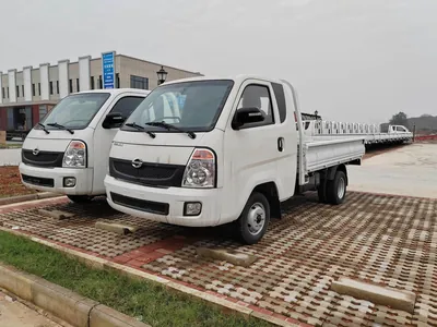 Camión pequeño de 2 toneladas con motor Isuzu y barandas