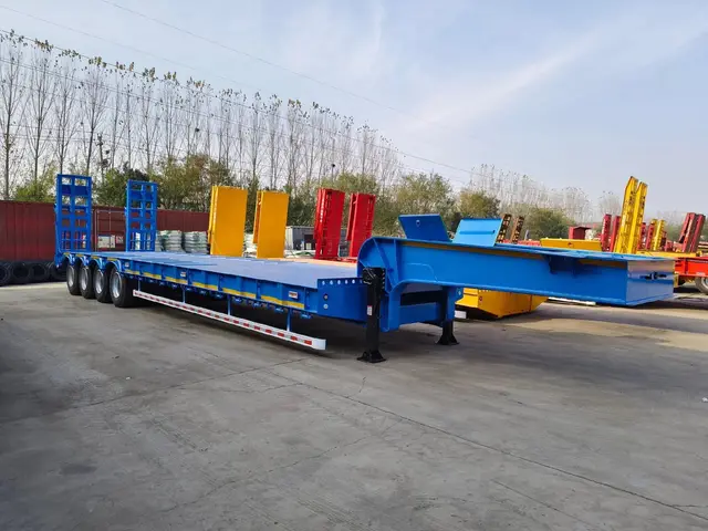 Low bed trailer for sale