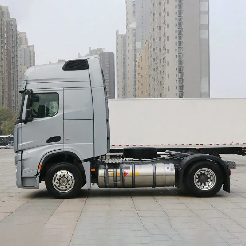 Used Chinese tractor unit inspected and ready for CIF export to Africa