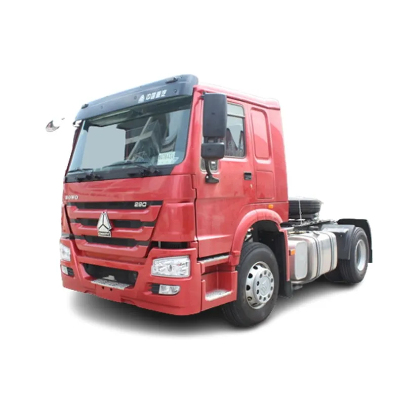 Used HOWO tractor unit inspected and ready for CIF export to Africa