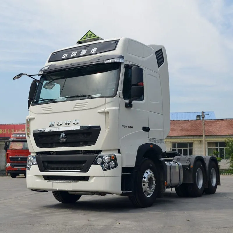 Used HOWO tractor unit inspected and ready for CIF export to Africa