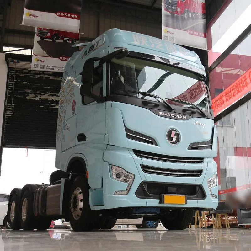 SHACMAN X5000 used 6x4 tractor truck factory
