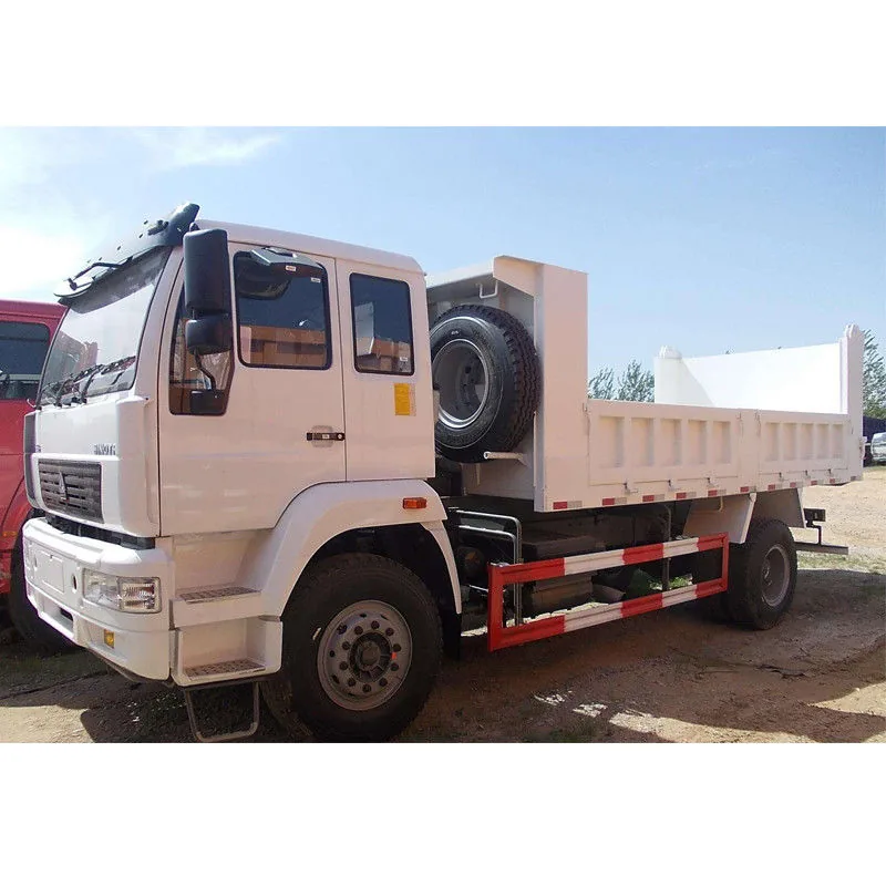 Mini volquete usado Sinotruk HOWO 140hp 4x2 verde